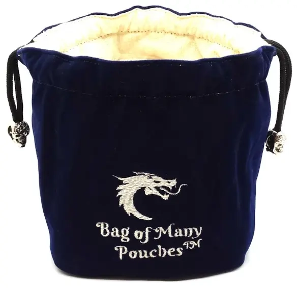 Bag of Many Pouches Blue