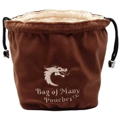 Bag of Many Pouches Brown