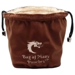 Bag of Many Pouches Brown
