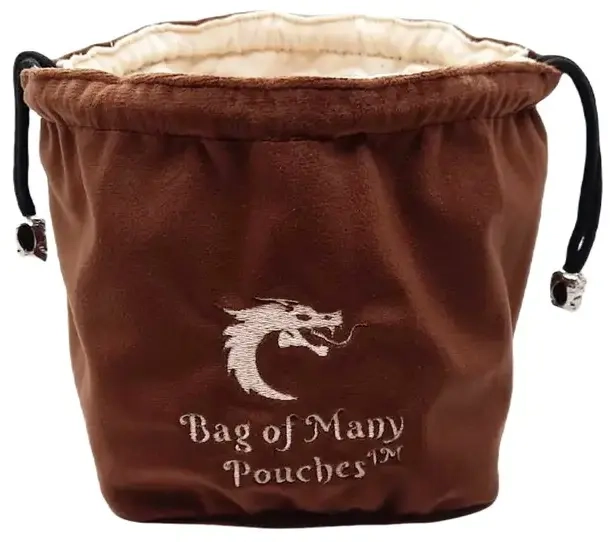 Bag of Many Pouches Brown