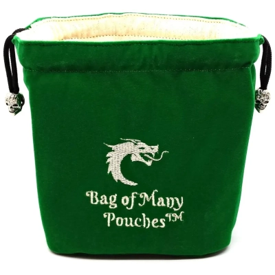 Bag of Many Pouches Green