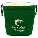Bag of Many Pouches Green