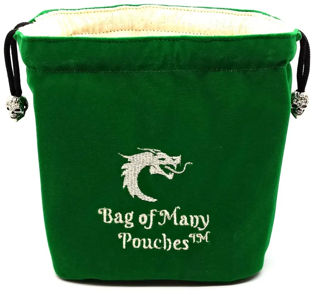 Bag of Many Pouches Green