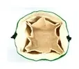 Bag of Many Pouches Green