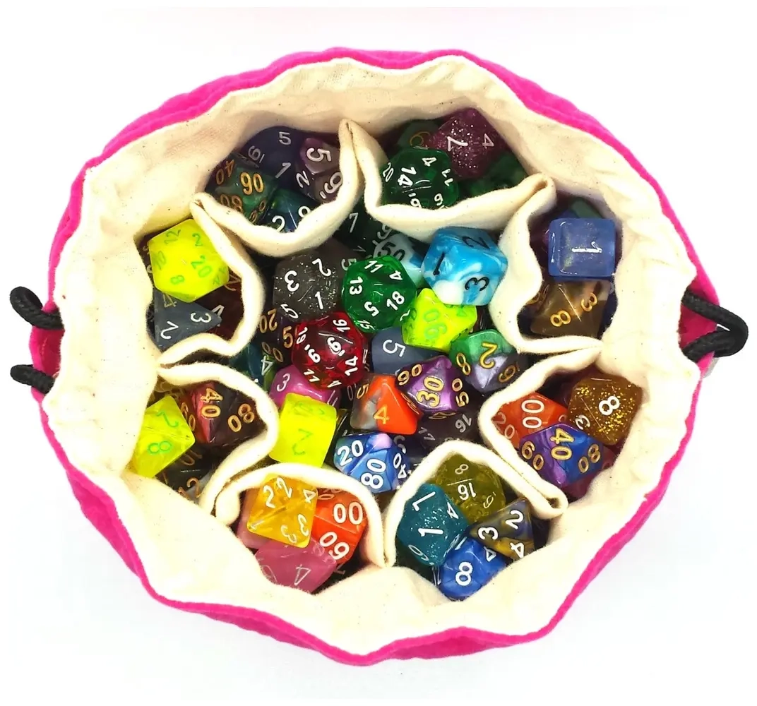 Bag of Many Pouches Pink