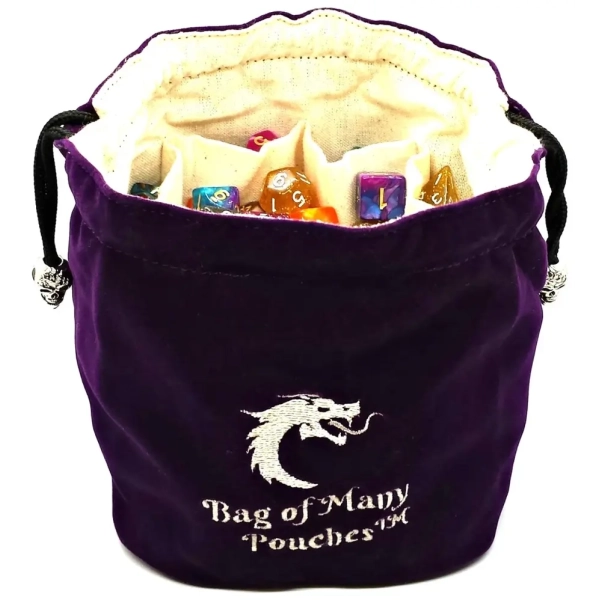 Bag of Many Pouches Purple