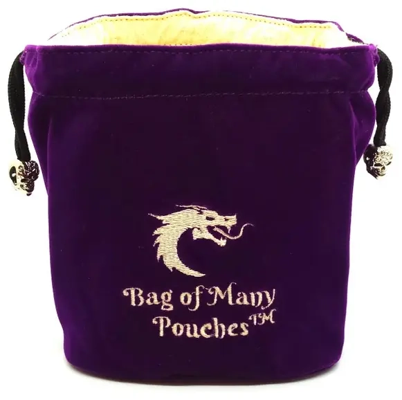 Bag of Many Pouches Purple