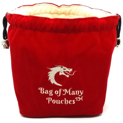 Bag of Many Pouches Red