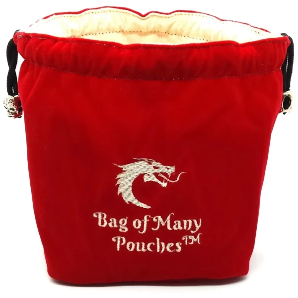 Bag of Many Pouches Red