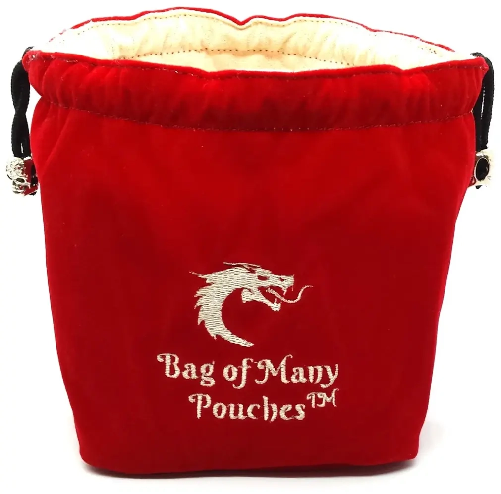 Bag of Many Pouches Red