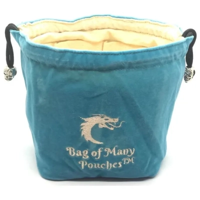 Bag of Many Pouches Teal Reprint