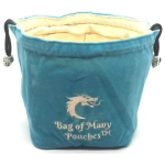 Bag of Many Pouches Teal Reprint
