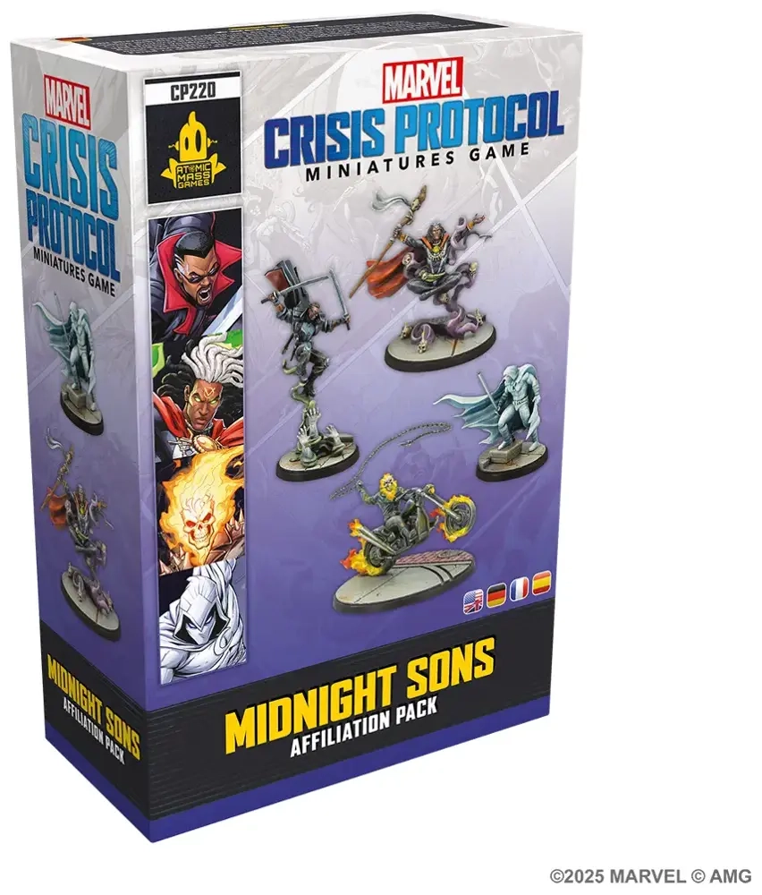Marvel Crisis Protocol – Midnight Sons Affiliation Pack