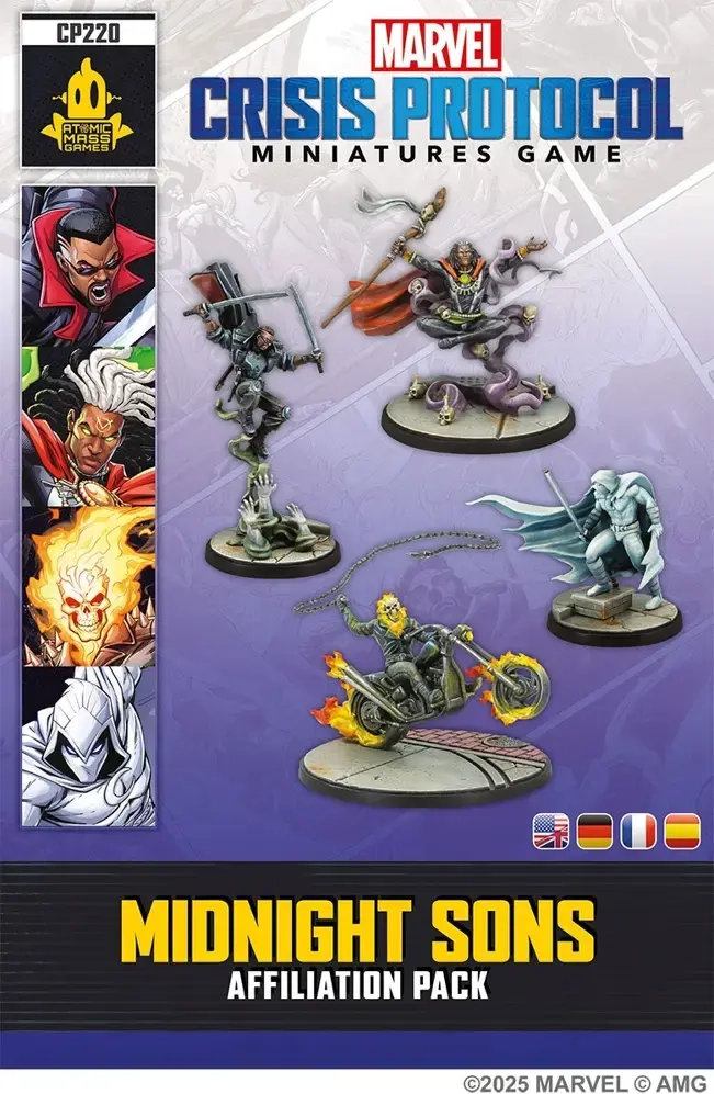 Marvel Crisis Protocol – Midnight Sons Affiliation Pack