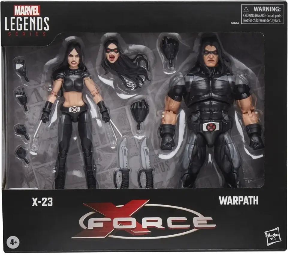 Marvel Legends Series X-Force X-23 & Warpath