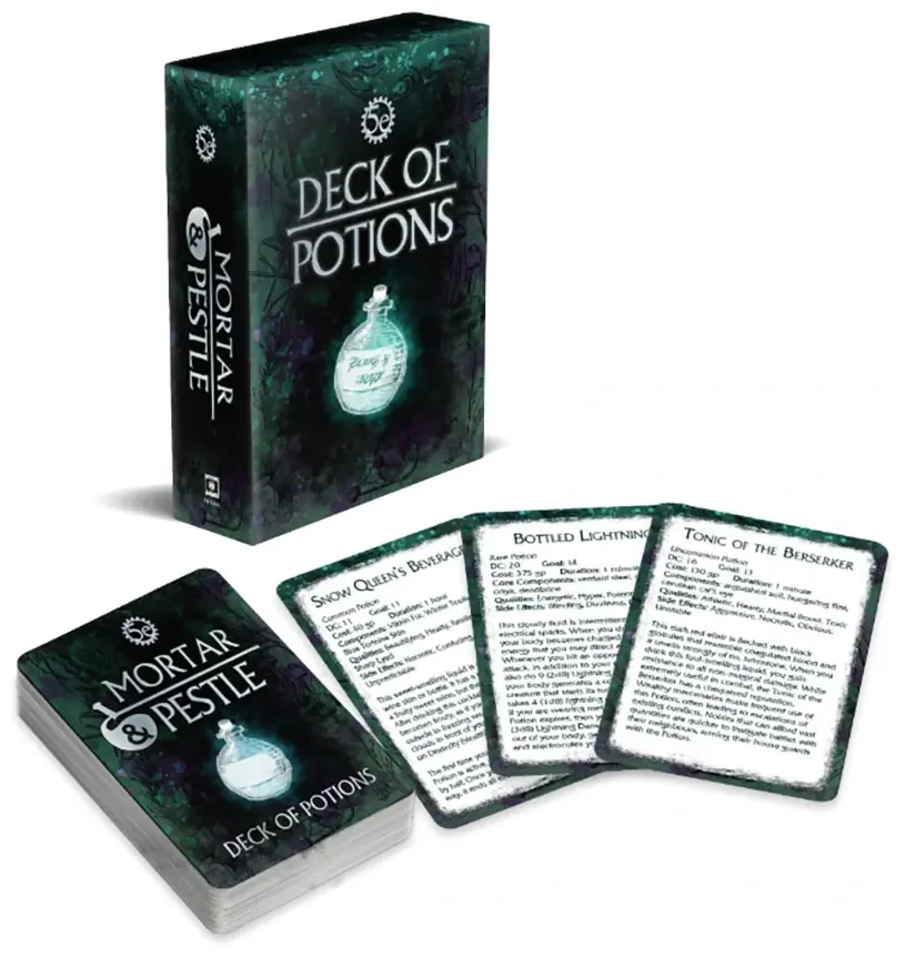 Vault 5e: Mortar and Pestle Potion Deck - EN