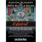 Add On Scenery for RPG Battle Maps Cyberpunk RED - EN