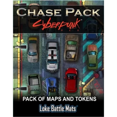 Chase Pack Cyberpunk Pack of Maps & Tokens