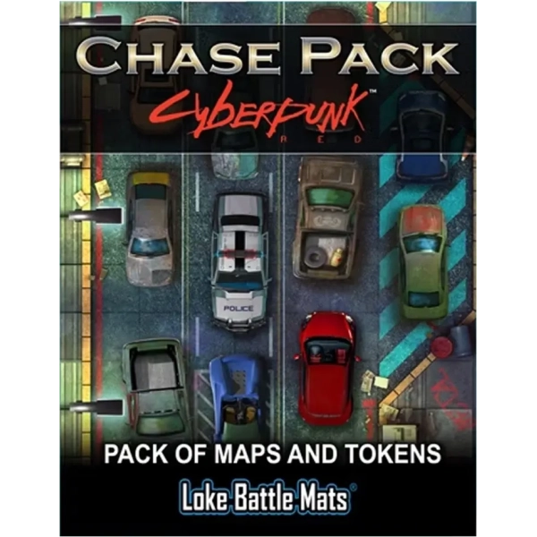 Chase Pack Cyberpunk Pack of Maps & Tokens