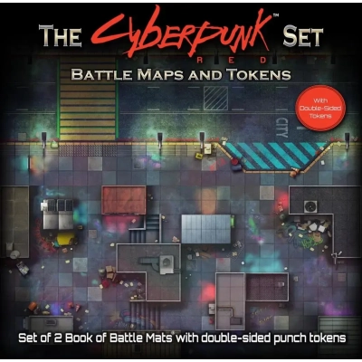 The Cyberpunk Set Battle Maps & Tokens