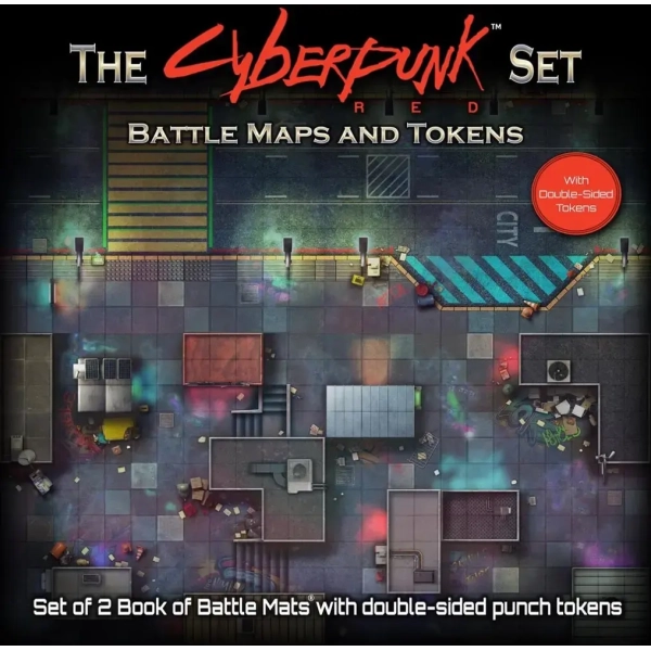The Cyberpunk Set Battle Maps & Tokens