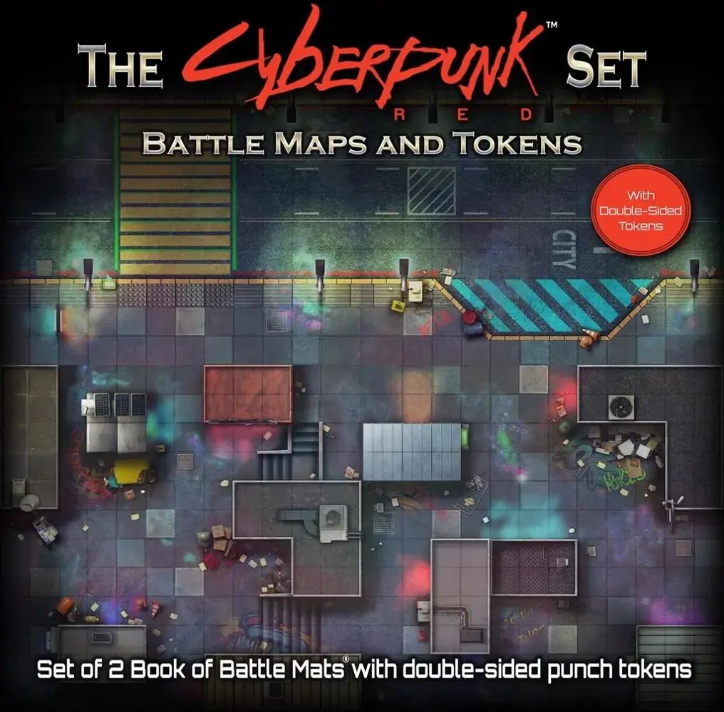 The Cyberpunk Set Battle Maps & Tokens