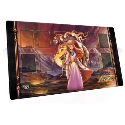 Elestrals - Firestorm Majursa Champion of Hestia Playmat