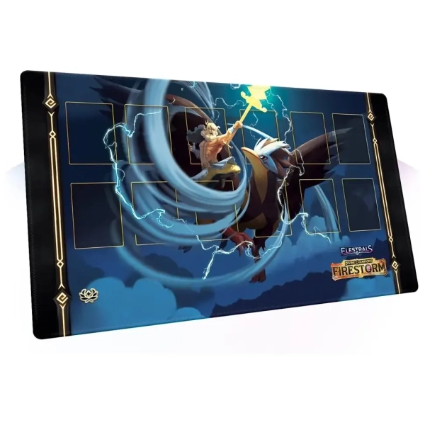 Elestrals - Firestorm Voltempest Champion of Zeus Playmat