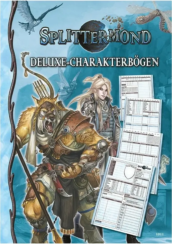 Splittermond: Deluxe-Charakterbögenset