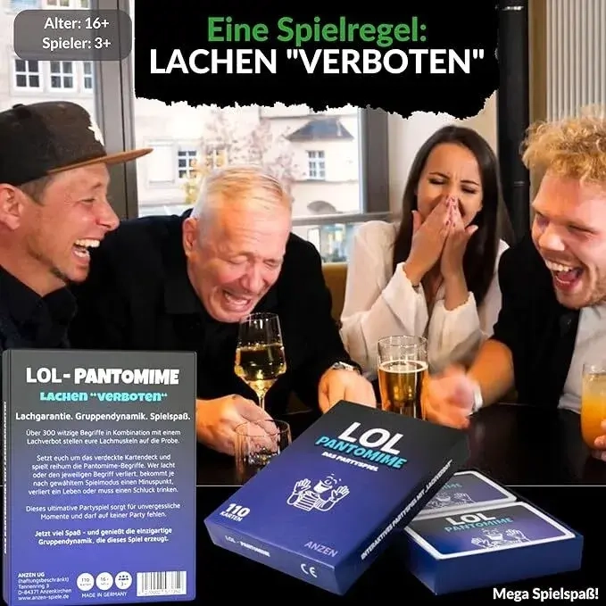 LOL PANTOMIME Lachen verboten