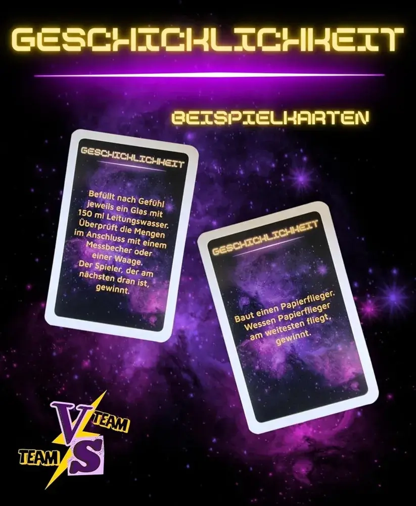 TEAMBATTLE Das Kartenspiel
