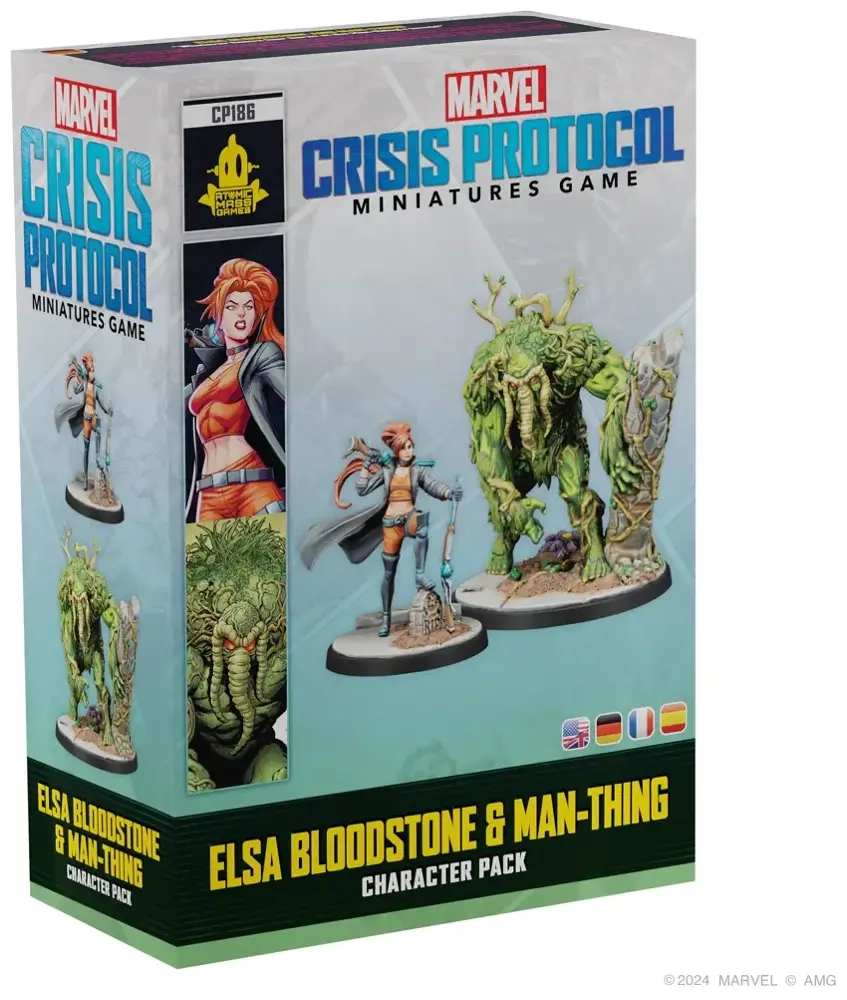 Marvel Crisis Protocol Elsa Bloodstone & Man-Thing