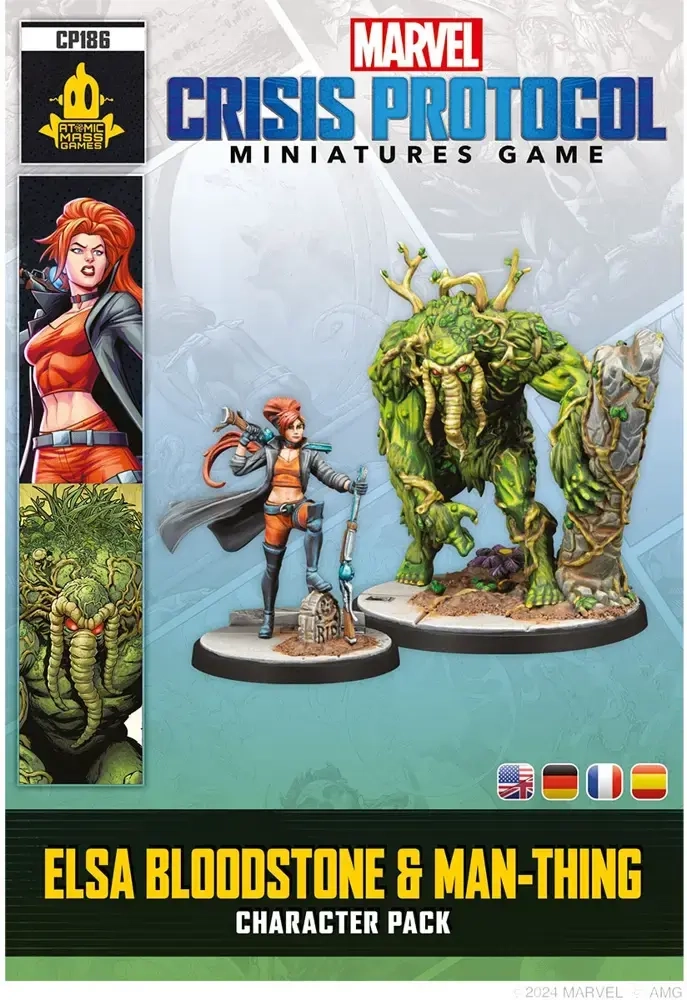 Marvel Crisis Protocol Elsa Bloodstone & Man-Thing