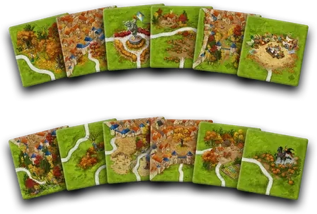 Carcassonne - 4 Jahreszeiten: Der Herbst - Zusatzplättchen