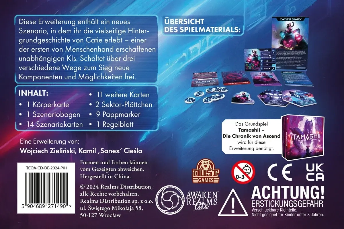 Tamashii: Die Chronik von Ascend | Caties Tagebuch - Erweiterung