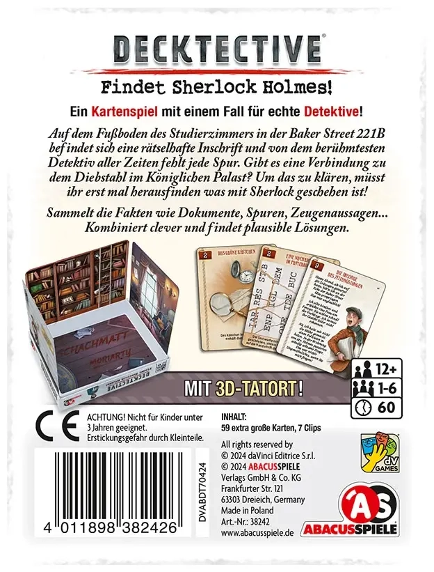 Decktective – Findet Sherlock Holmes