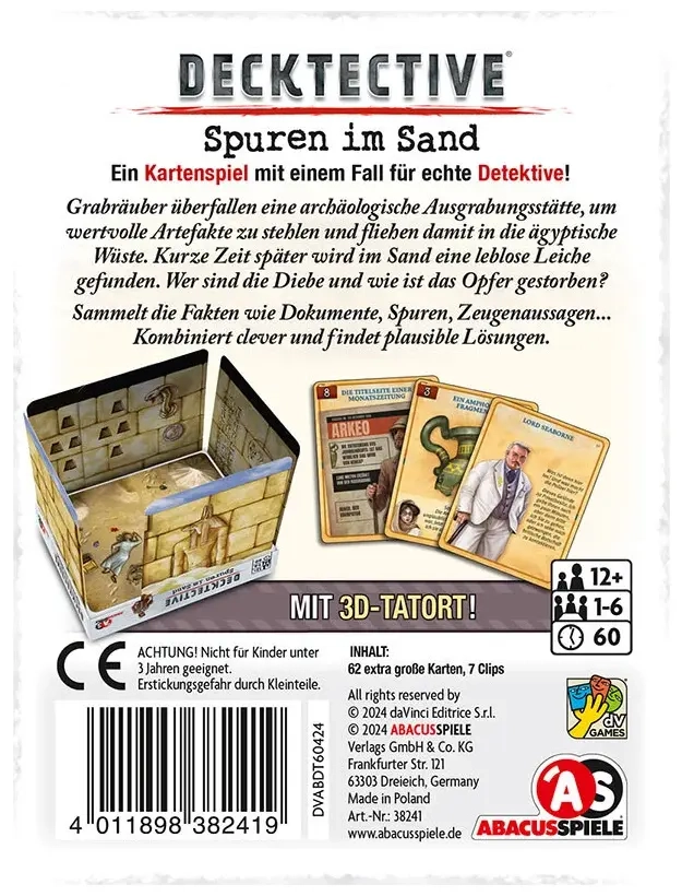 Decktective – Spuren im Sand