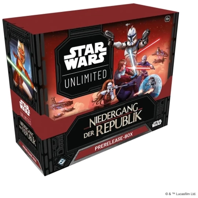 Star Wars: Unlimited – Niedergang der Republik (Pre-Releasebox)