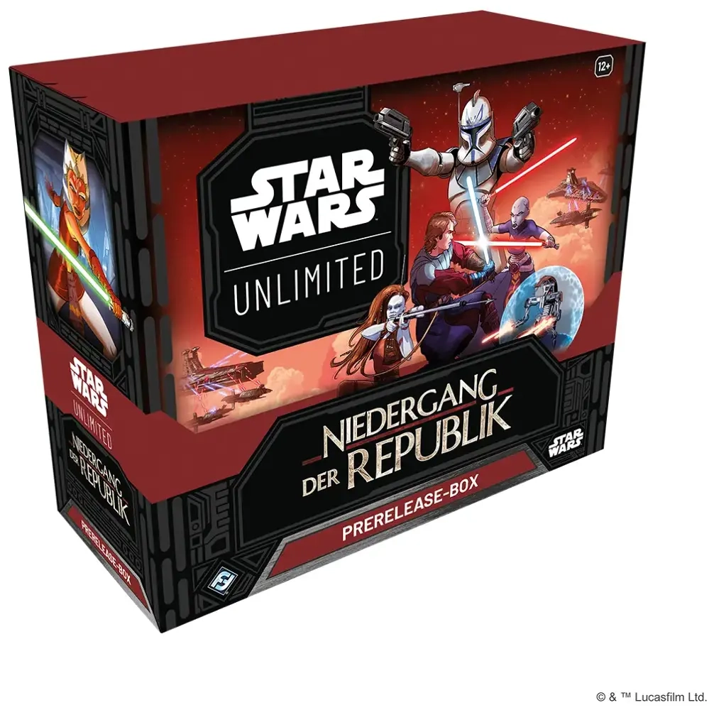 Star Wars: Unlimited – Niedergang der Republik (Pre-Releasebox)