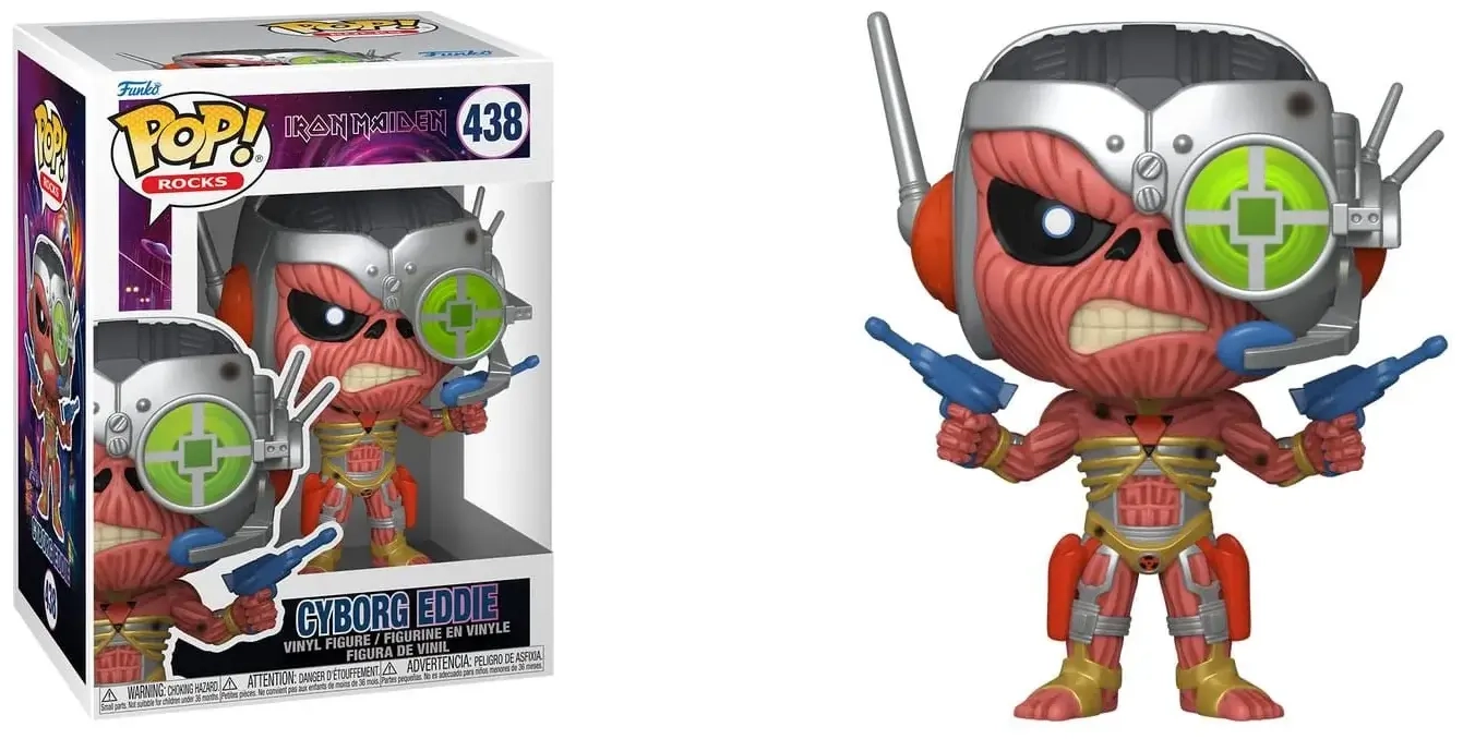 Funko POP! Rocks: Iron Maiden - Cyborg