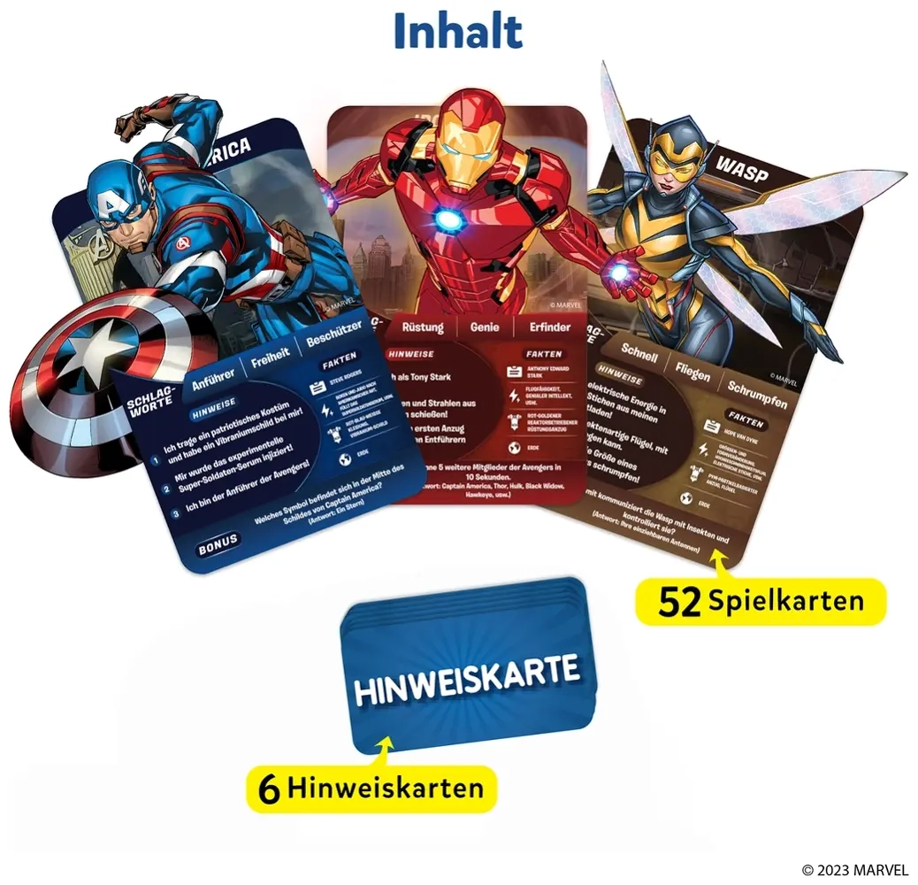 Marvel 10 Mal darfst du Raten