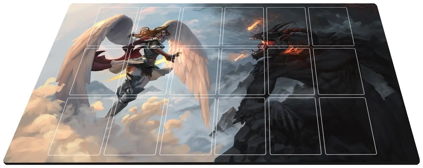 Neverrift TCG - Playmat Valkyrie & Fire Giant