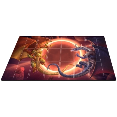 Neverrift TCG - Playmat Twin Dragons