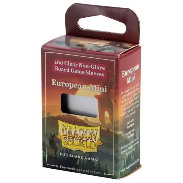 Dragon Shield Board Game Sleeves - European Mini (100 Sleeves)