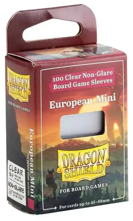 Dragon Shield Board Game Sleeves - European Mini (100 Sleeves)