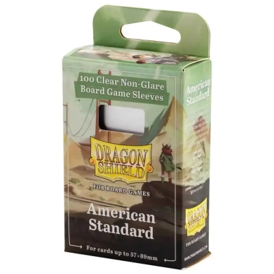 Dragon Shield Board Game Sleeves - American Standard (100 Sleeves)