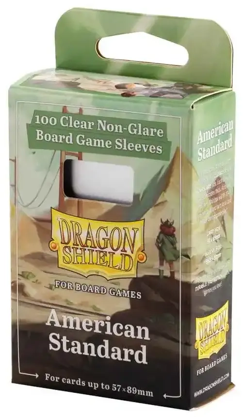 Dragon Shield Board Game Sleeves - American Standard (100 Sleeves)