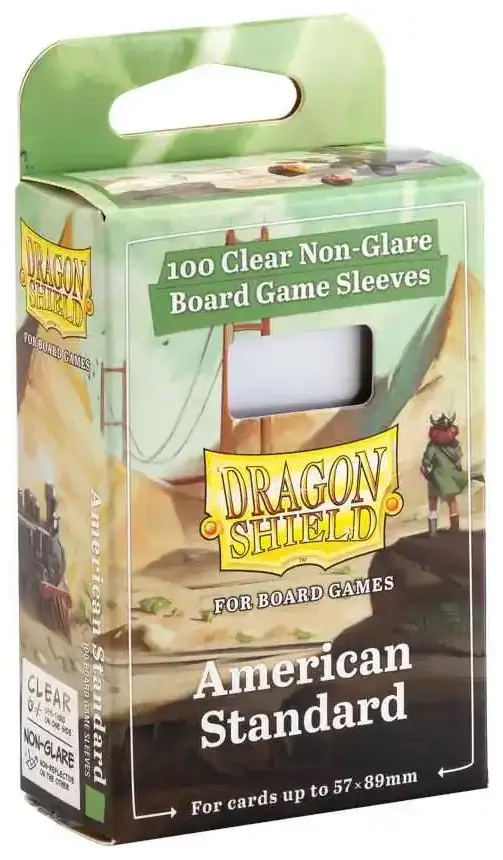 Dragon Shield Board Game Sleeves - American Standard (100 Sleeves)