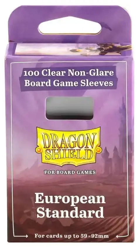 Dragon Shield Board Game Sleeves - European Standard (100 Sleeves)