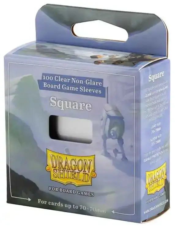 Dragon Shield Board Game Sleeves - Square (100 Sleeves)